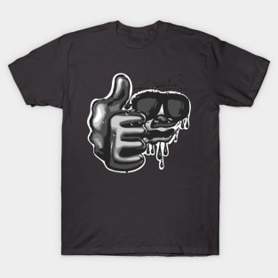 Thumbs up Drip Man T-Shirt